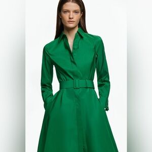 Elegant Green Dress Carolina Herrera
